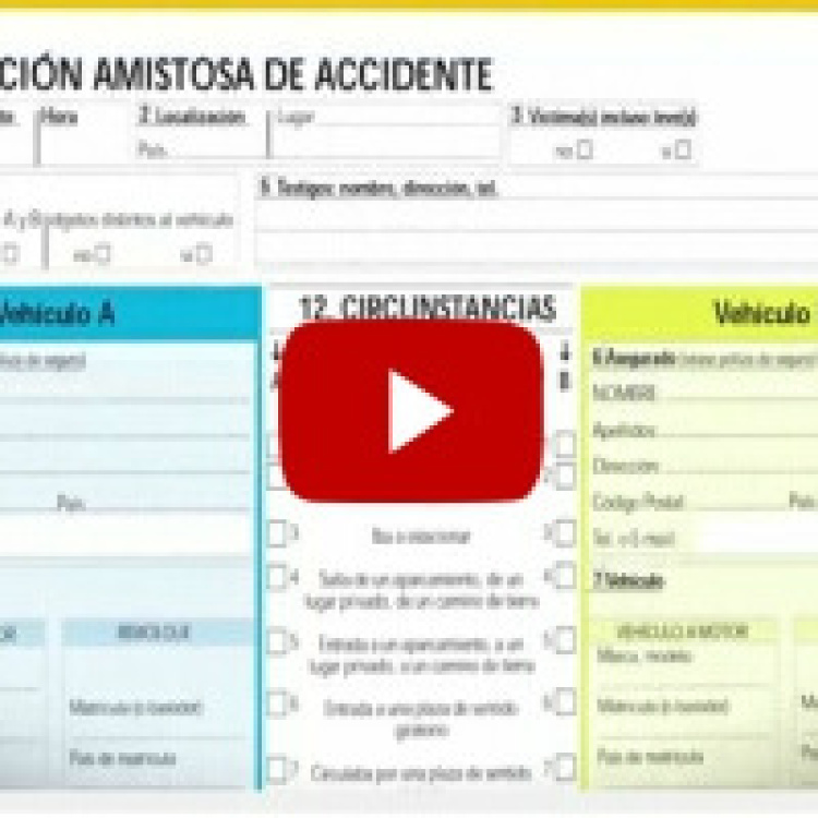 Te ayudamos a rellenar un parte amistoso
