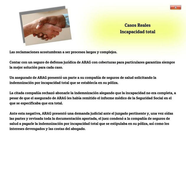 Reclamó la indemnización por incapacidad total